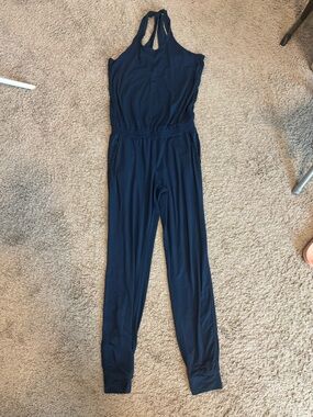 Avia Navy Halter Jumpsuit